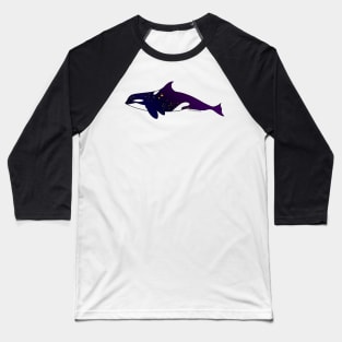 Space Orca Baseball T-Shirt